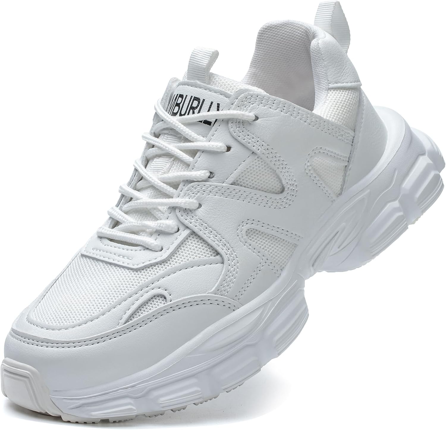 

Защитные сандалии Hogent с стальным носком для женщин и мужчин, широкие, с противоскользящей подошвой, композитные кроссовки, неразрушимые, удобные, безопасные теннисные туфли, легкие, белый