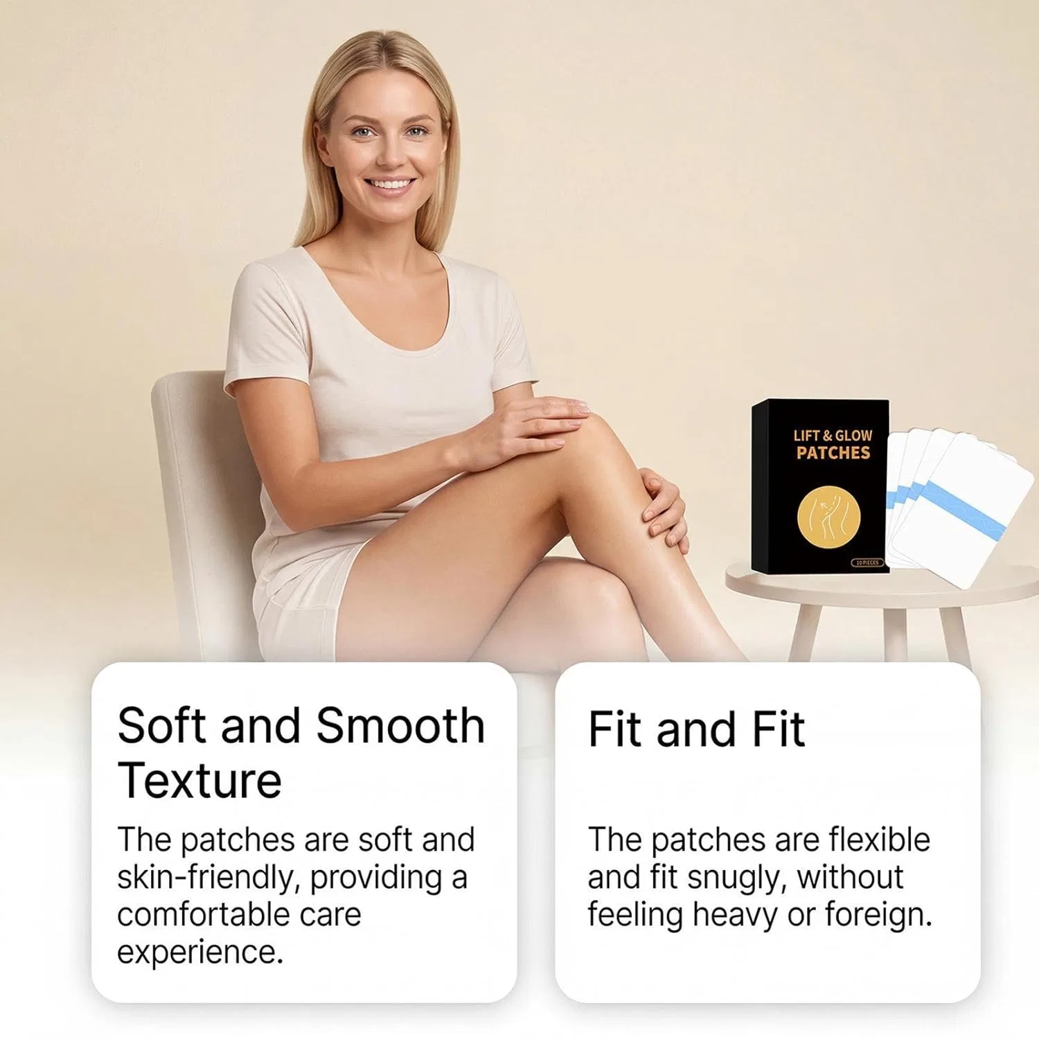 Прозрачные лифтинг-патчи для тела Skin Lift Generisch — фото 4