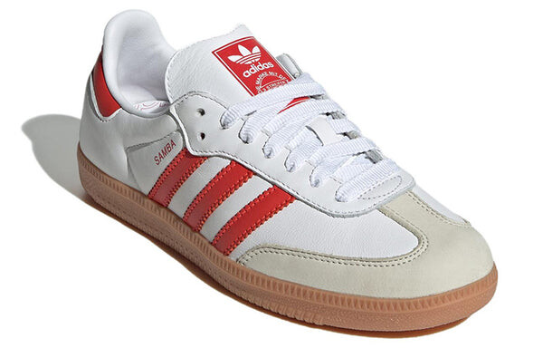 Кроссовки самба ог Adidas, белый — фото 4