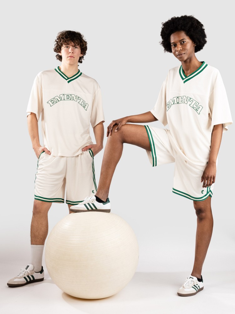 

Футболка Ementa SB Gabi Jersey Kit T-Shirt, off white/green, Белый, Футболка Ementa SB Gabi Jersey Kit T-Shirt, off white/green