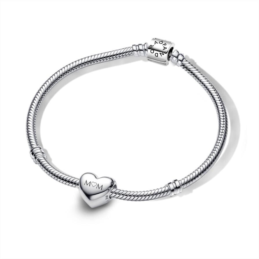 

Ювелирный набор BE LOVE Engravable Heart Bracelet Set Pandora, стерлинговое серебро