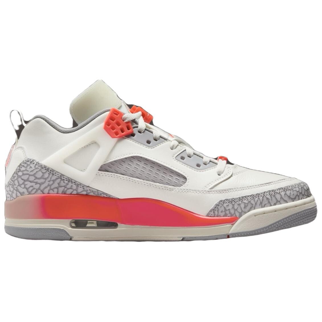 Кроссовки PSG X Jordan Vintage Basketball Shoes Unisex Low-top White, белый — фото 2