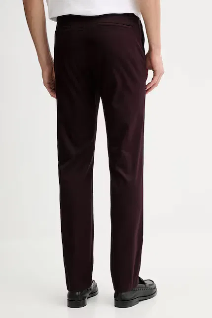 Штаны из гладкого материала Calvin Klein, синий — фото 3