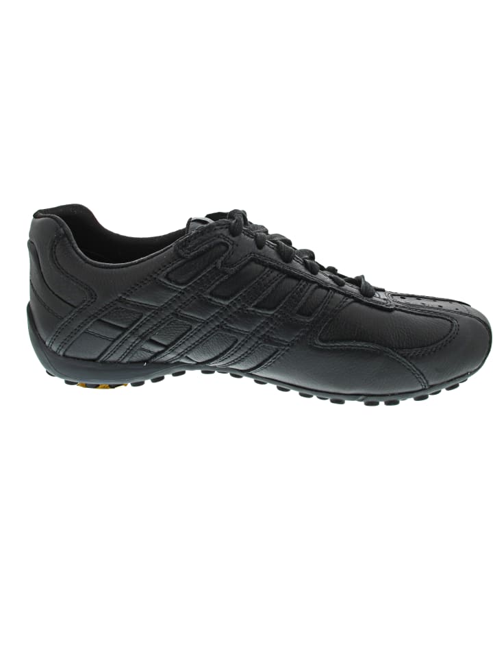 Geox Спортивные кроссовки Snake Original на шнуровке, черные — фото 3