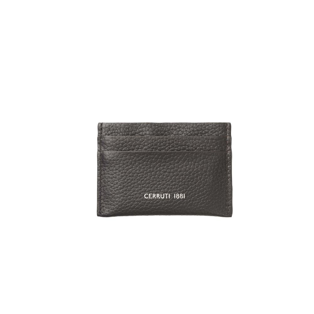 

Коричневый кожаный мужской кошелек CERRUTI 1881