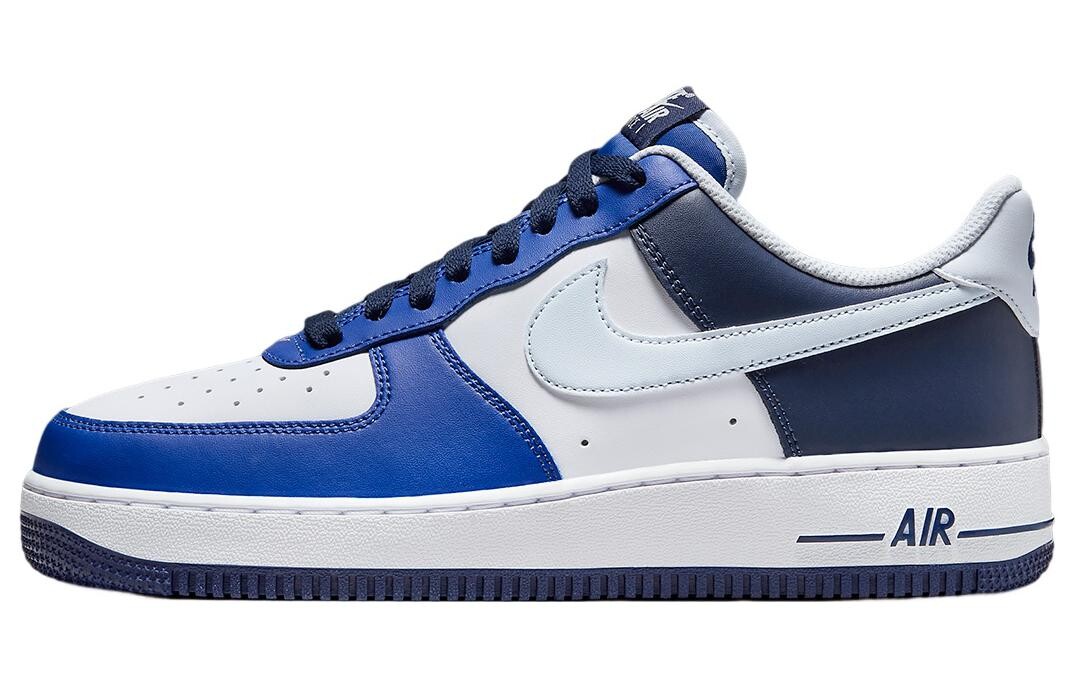 Кроссовки Nike Air Force 1 Low '07 LV8 Game Royal Navy, Синий/Белый