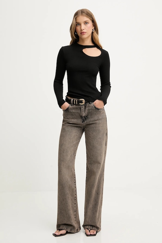 

Лонгслив Answear.Lab, черный