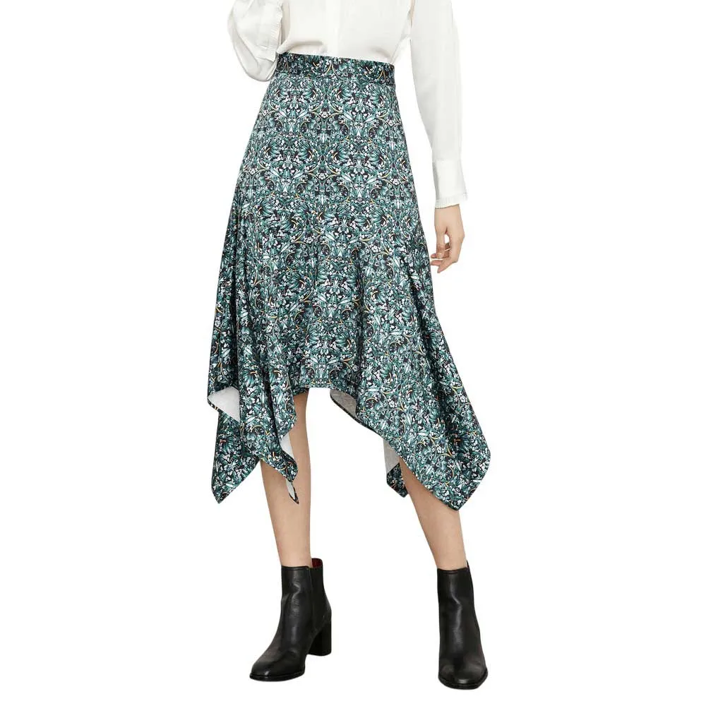 

Юбка Lily Vintage Floral skirt, зеленый