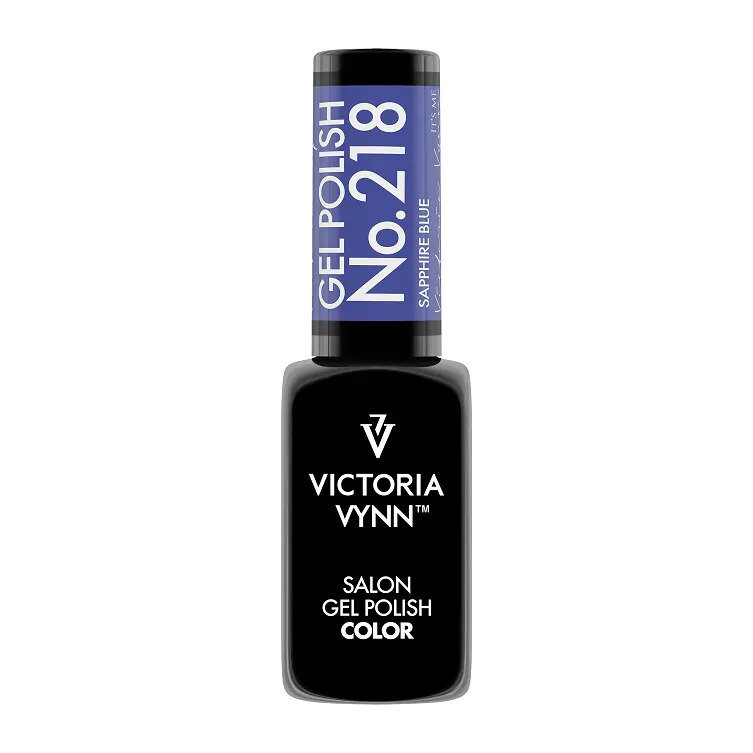 

Гибридный лак для ногтей Victoria Vynn 218 Sapphire Blue, 8 мл