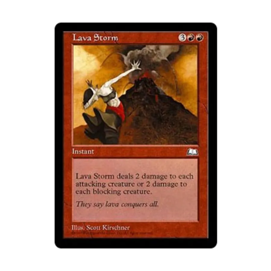 

CCG Лавовый шторм (клавиша C), MTG - Weatherlight