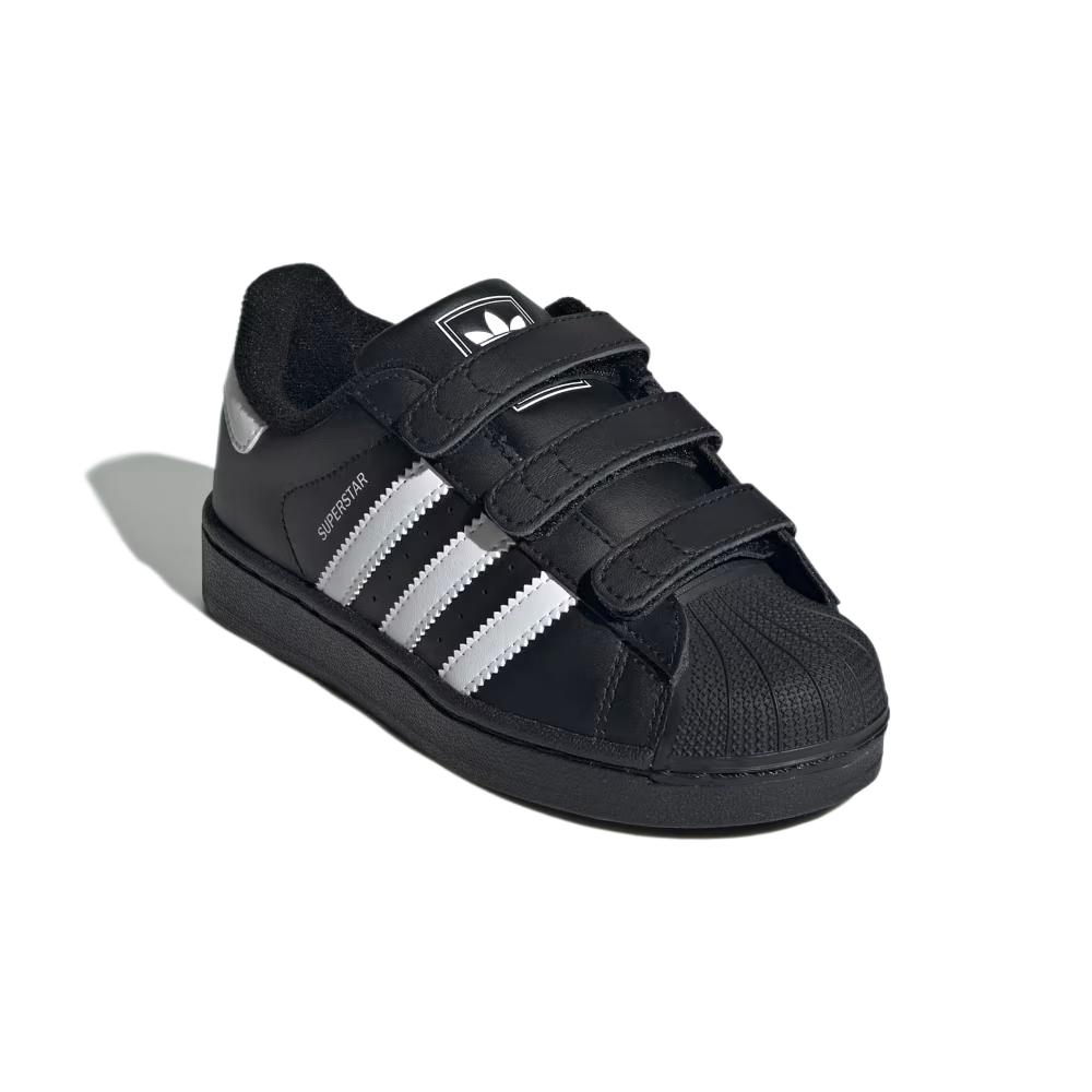 Adidas Originals Superstar 2 детские кроссовки для бега Core Black/Cloud White/Core Black — фото 4
