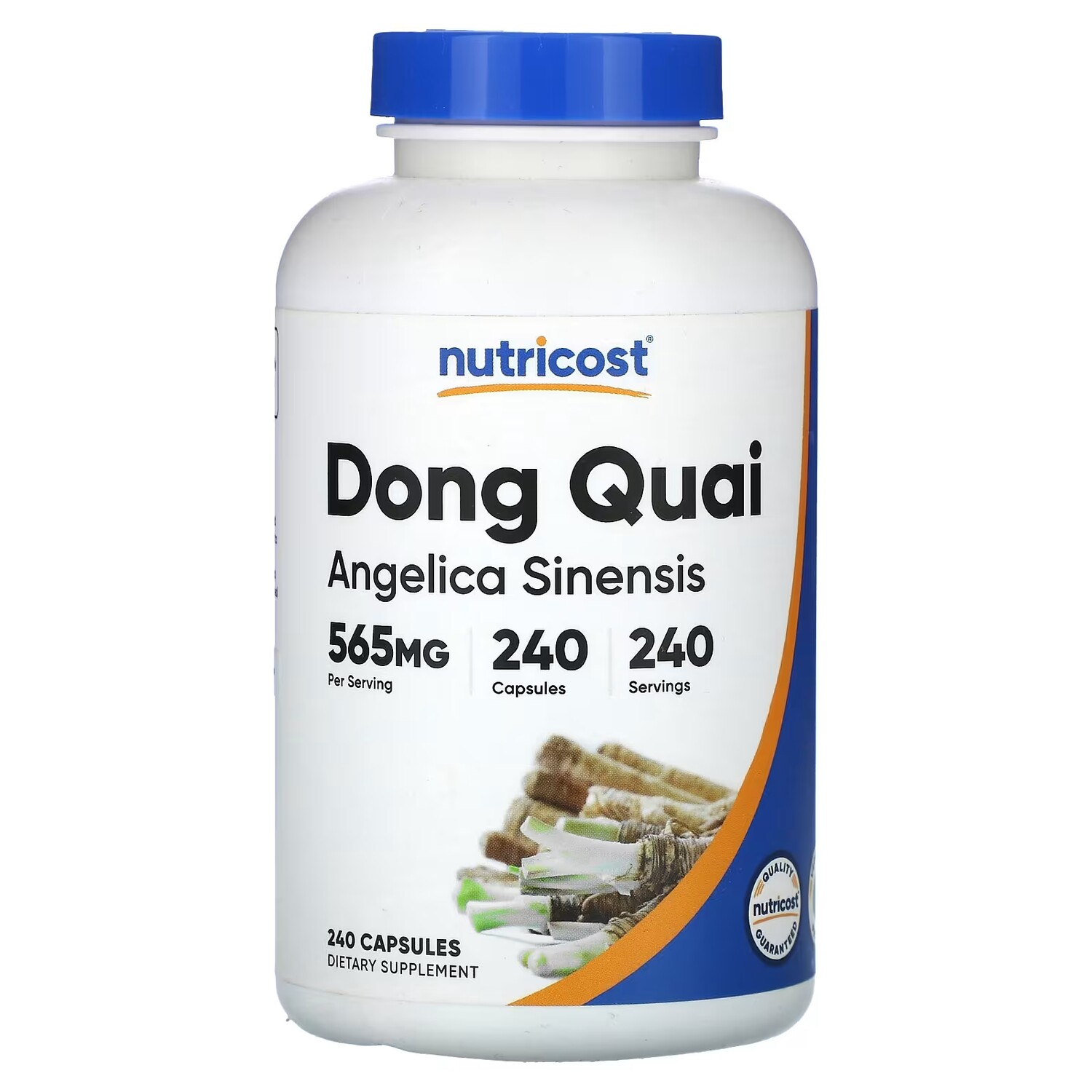 

Дудник Nutricost Dong Quai 565 мг, 240 капсул