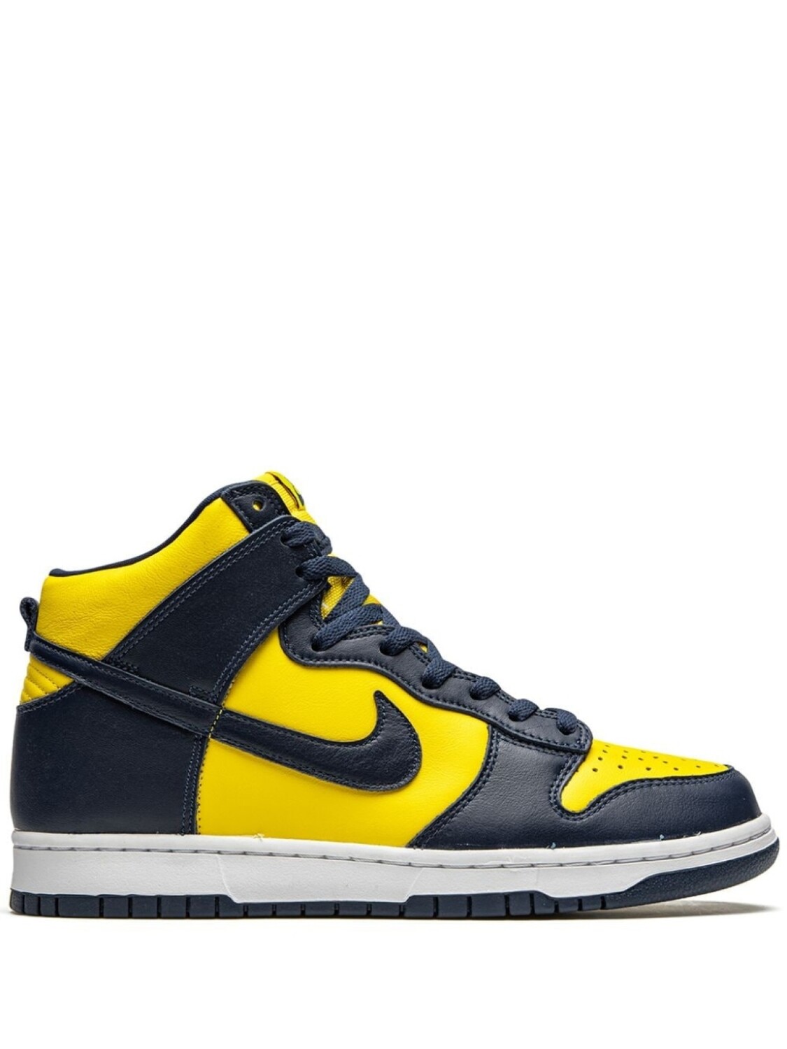 

Nike кроссовки Dunk High SP Michigan, желтый