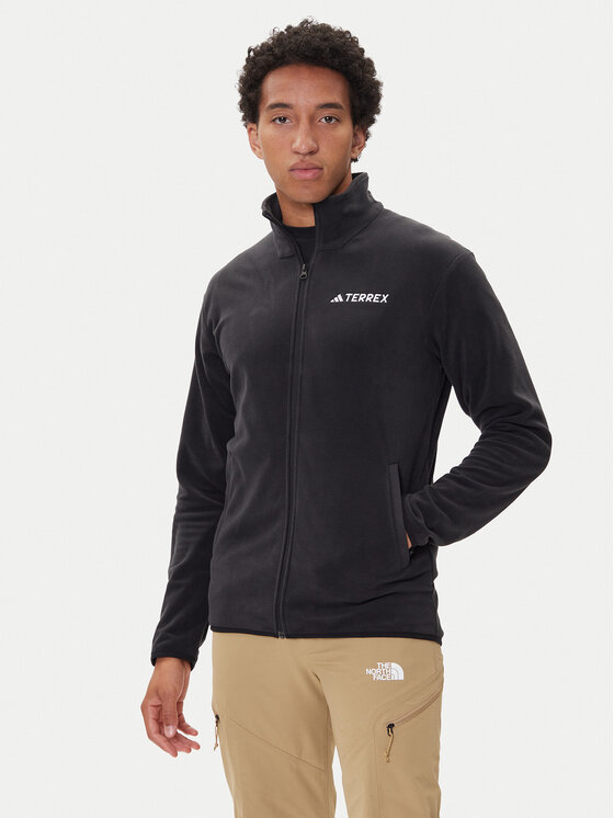 

Флисовая куртка regular fit Multi Essentials JP0795 Adidas, чёрный, Черный, Флисовая куртка regular fit Multi Essentials JP0795 Adidas, чёрный