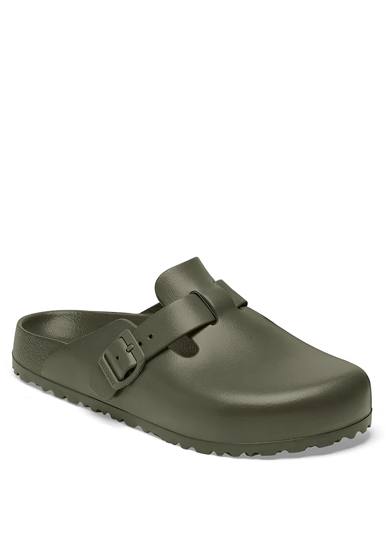 Сандалии, EVA, Boston Birkenstock, хаки — фото 2