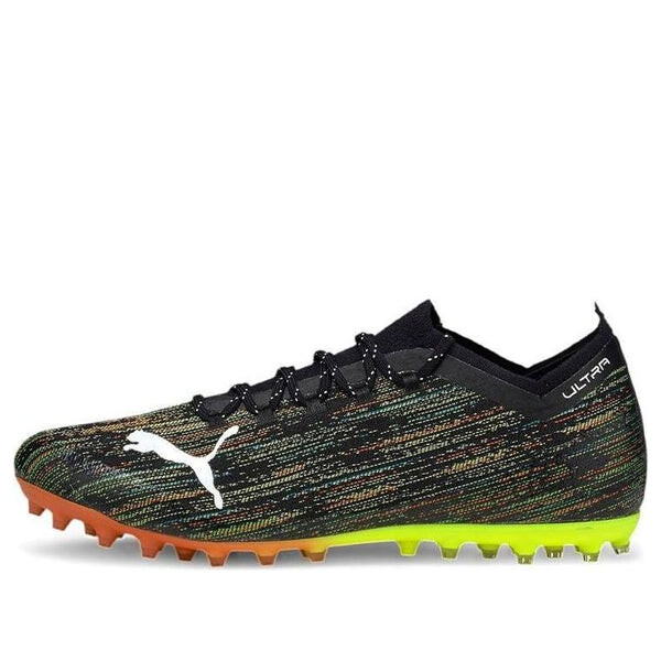 

Кроссовки ultra 1.2 mg 'black yellow' Puma, черный