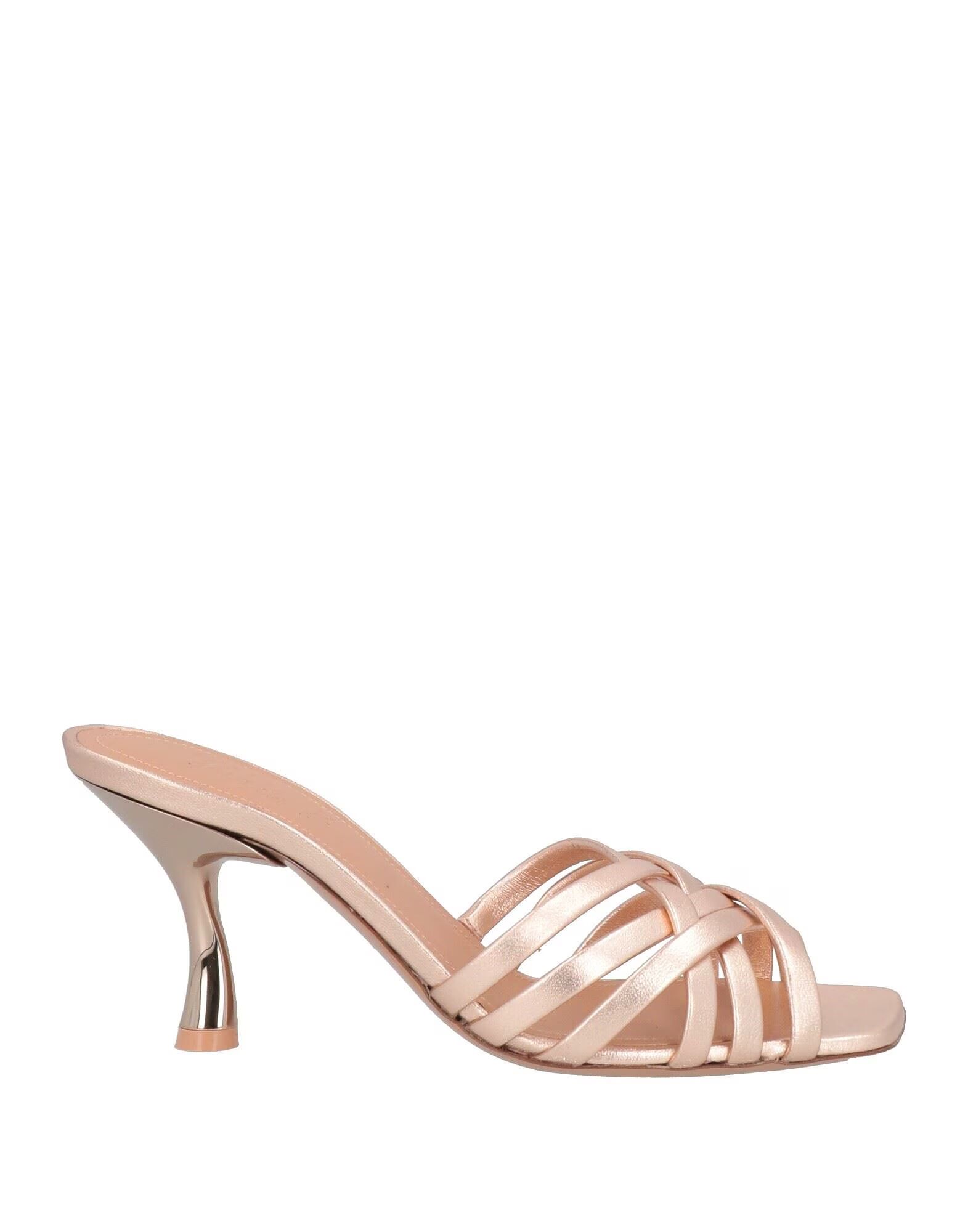Сандалии Malone Souliers, розовое золото