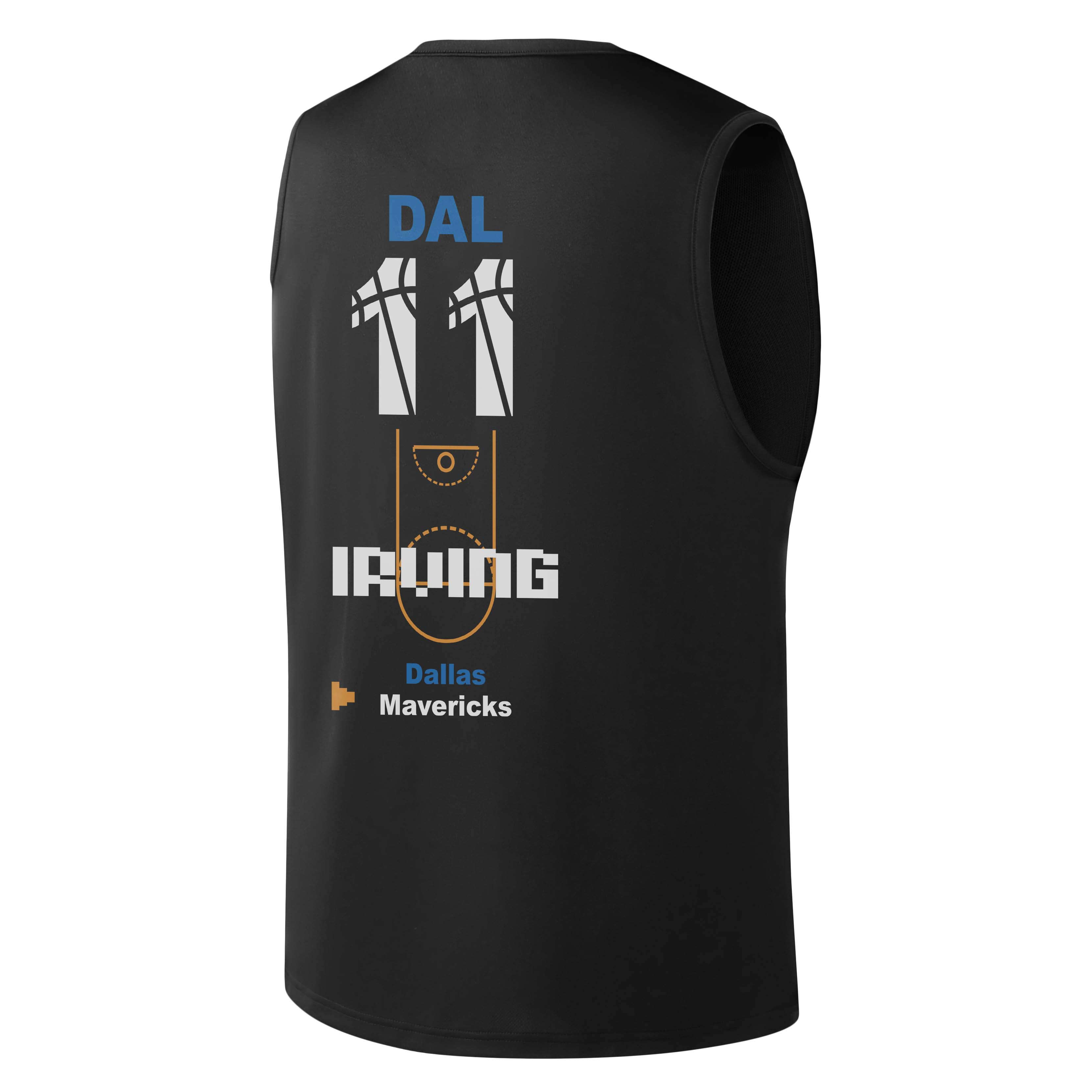 

Футболка-майка Dallas Mavericks унисекс черная NBA