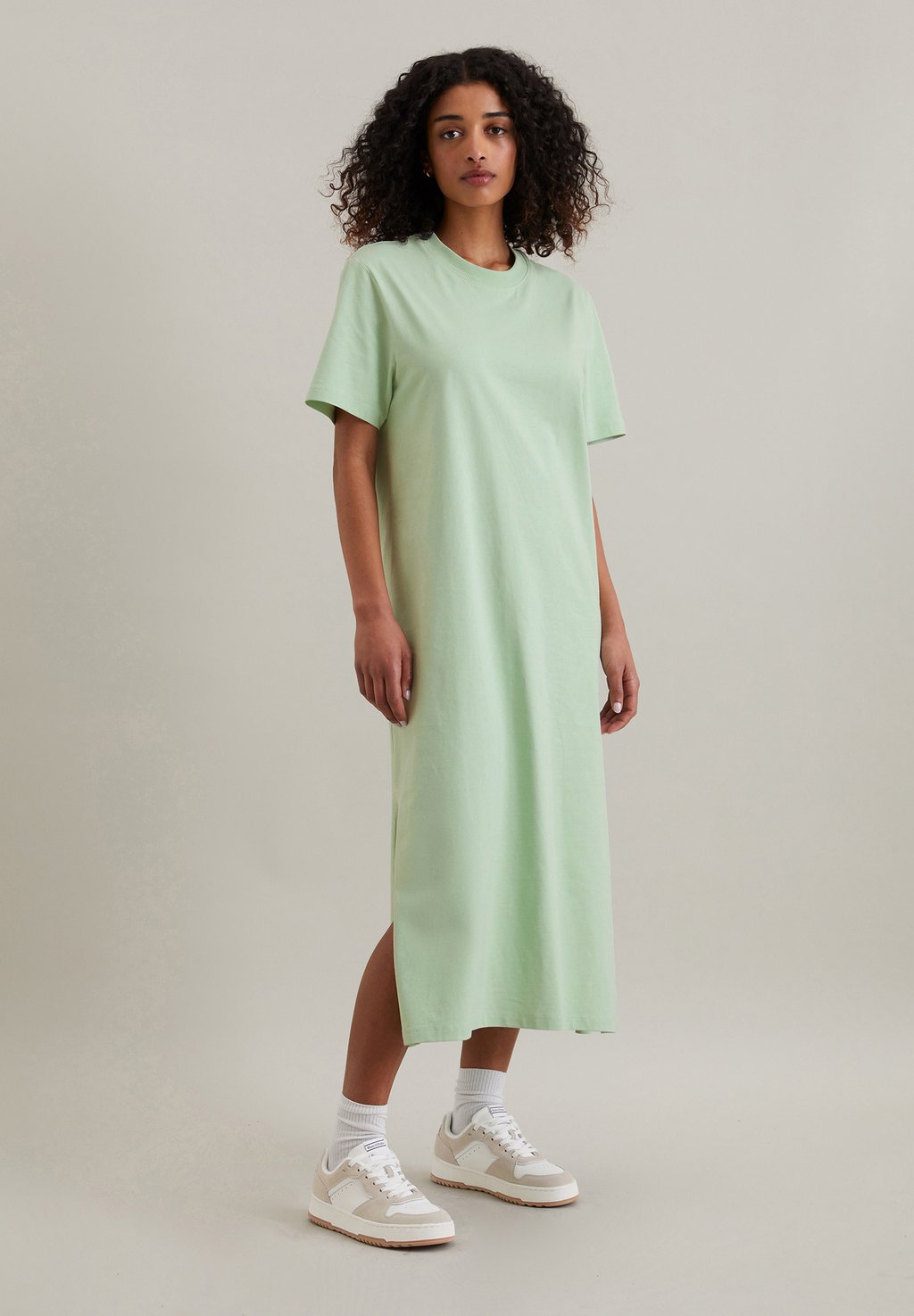 

Платье из джерси ROUND NECK SLITS Marc O'Polo DENIM, зеленый