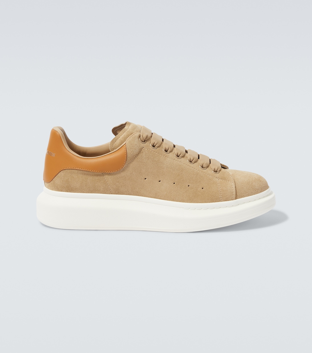 

Массивные замшевые кроссовки McQueen, Rock/Dark Caramel