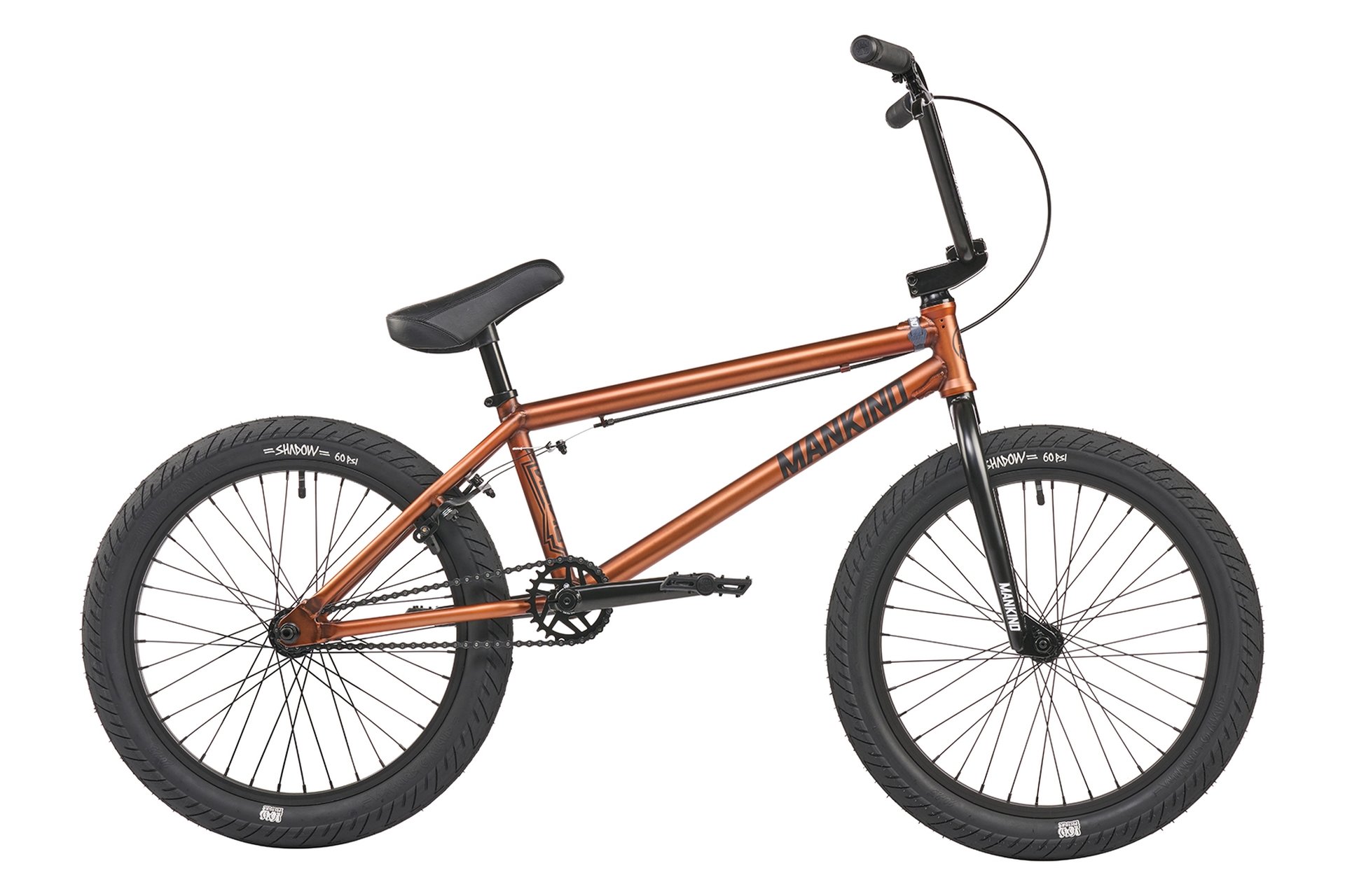 

Велосипед BMX Mankind Sureshot XL 20" - 20 дюймов - BMX - 2023, цвет Orange|Semi Matte Trans Burnt Orange