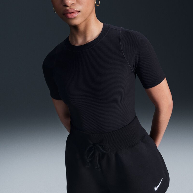 Shorts w nsw phnx flc hr short Nike, мультиколор — фото 4