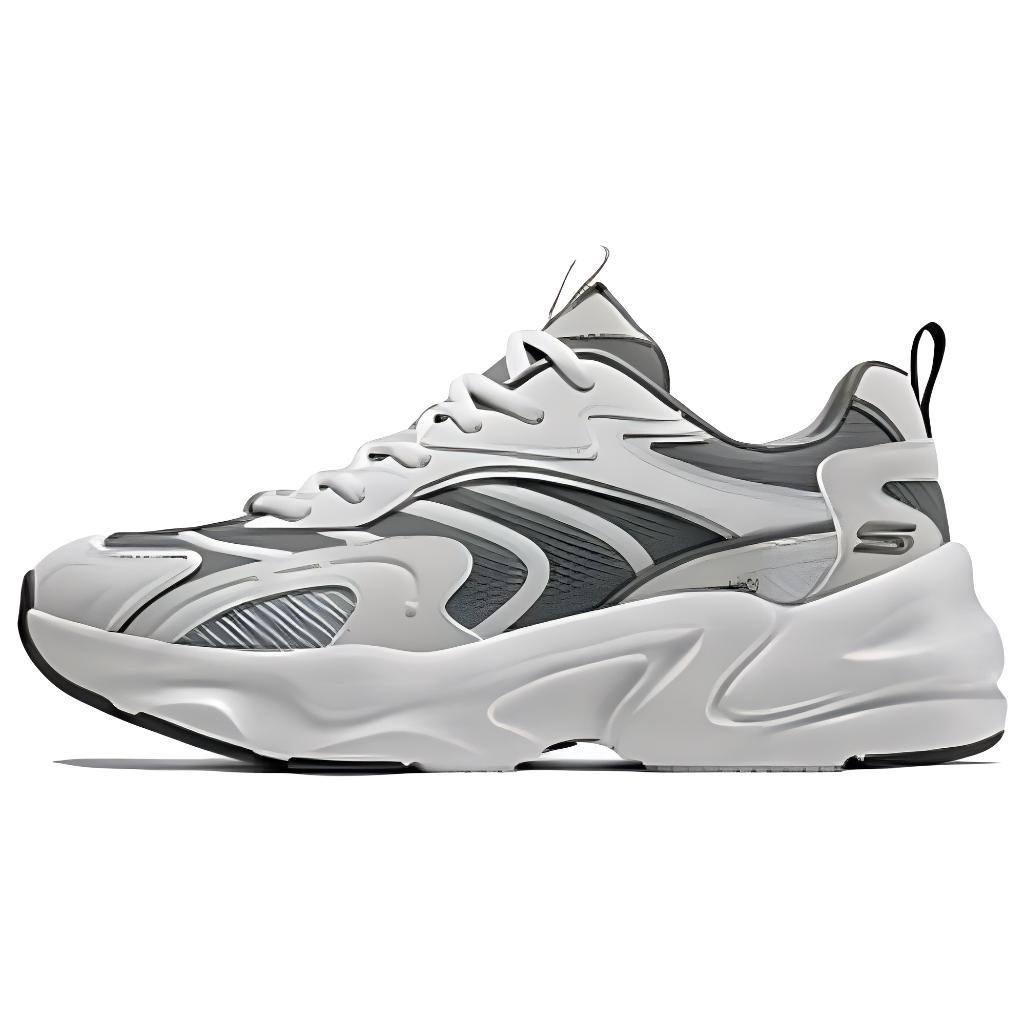 

Skechers Низкие массивные кроссовки DLITES, мужские, белые, серые
