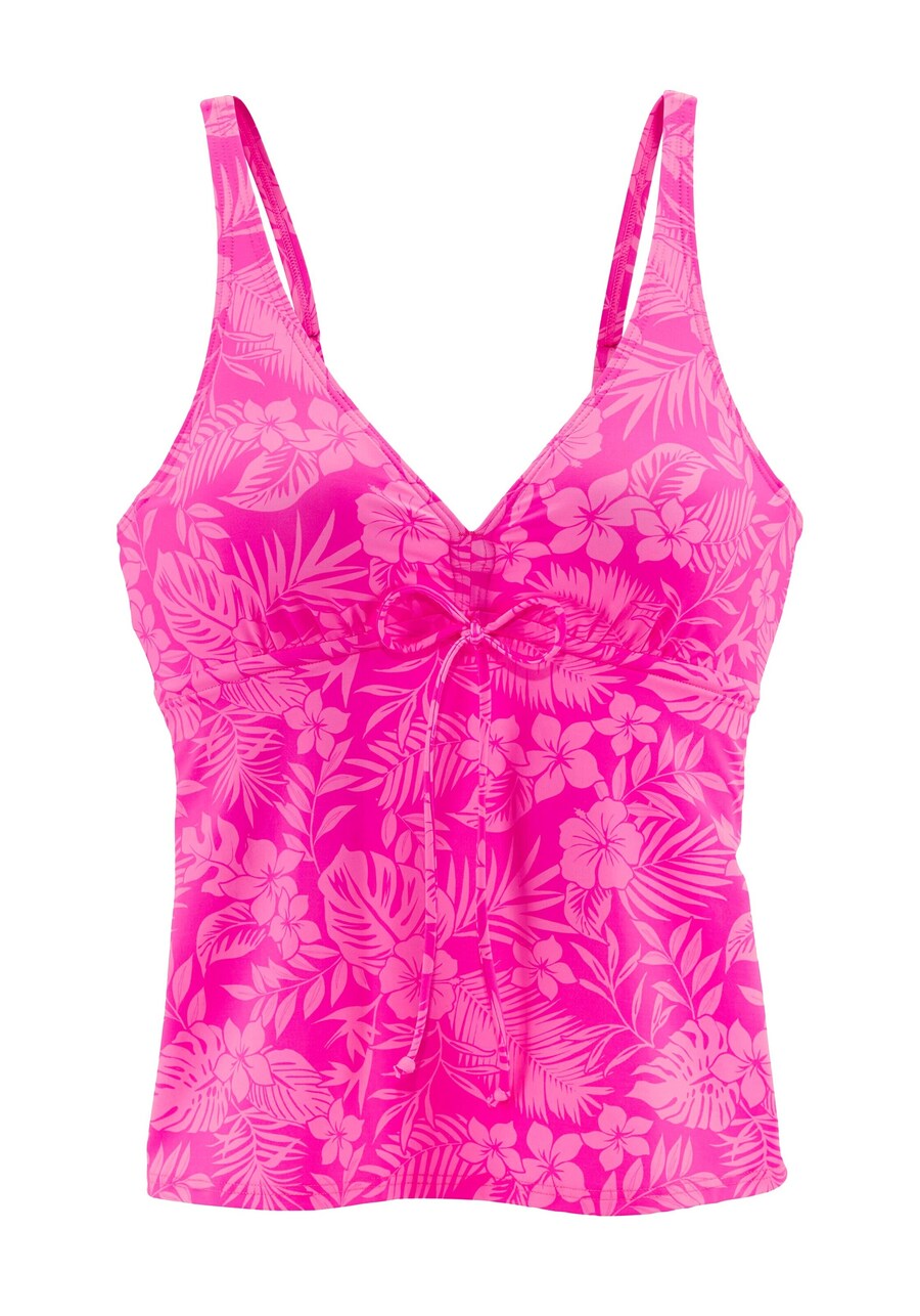 

Треугольный топ танкини VENICE BEACH, розовый/темно-розовый