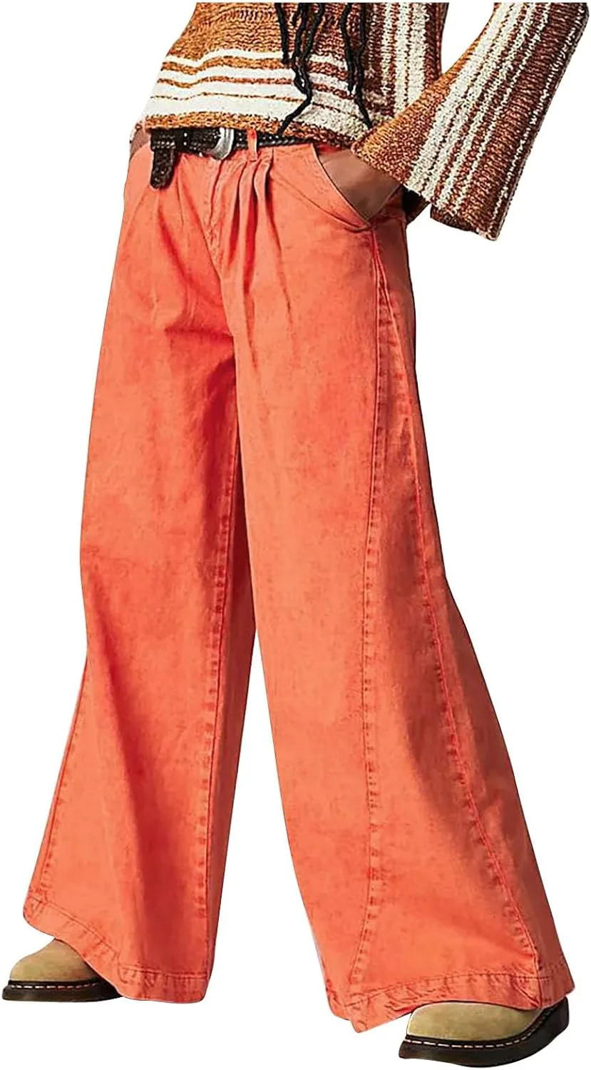 

Женские джинсы Mom с низкой посадкой и широкими штанинами FZYLQY