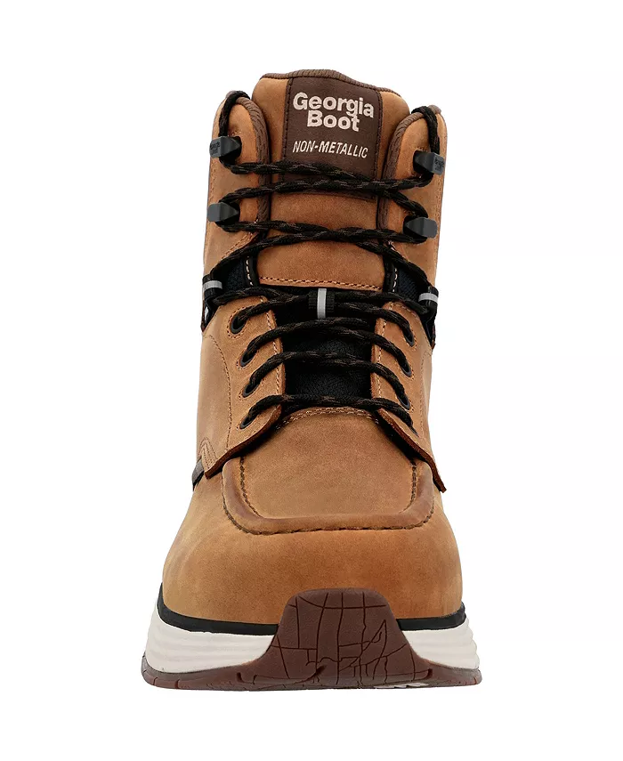 Мужские водонепроницаемые рабочие ботинки DuraBlend Sport Composite Toe Georgia Boot, коричневый — фото 3
