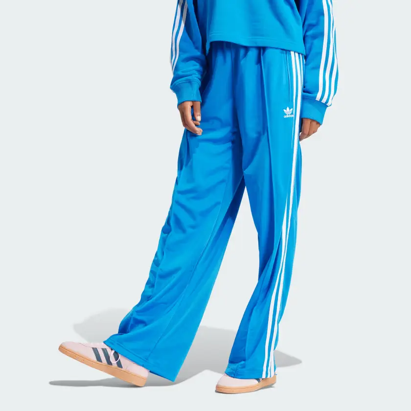 Adidas Originals Женские трикотажные спортивные штаны, цвет Blue — фото 2