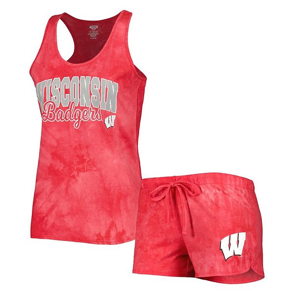 

Женский комплект для сна с принтом Wisconsin Badgers Unbranded