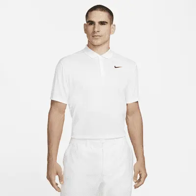 

Футболка Nike NikeCourt Dri-FIT, белый/черный