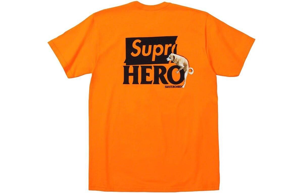 

Футболка Supreme Antihero Dog, оранжевый