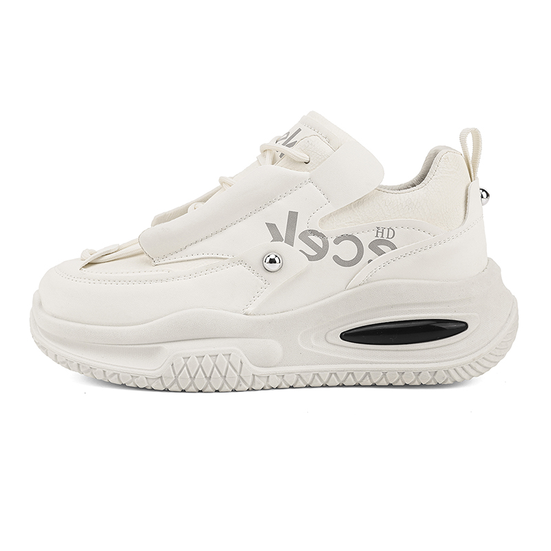 

JANECO Мужские белые кеды, цвет White