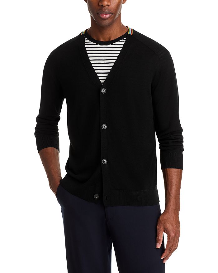 

Кардиган с пуговицами спереди Paul Smith, черный