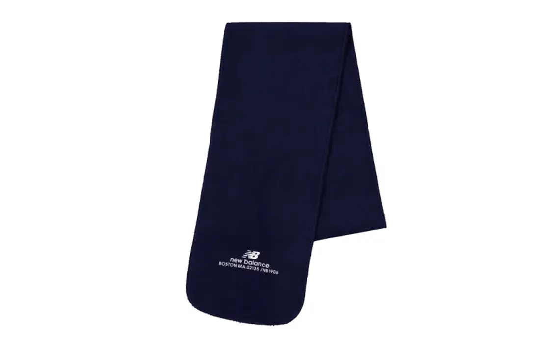 

New Balance Вязаный шарф унисекс морской синий, Marine Blue