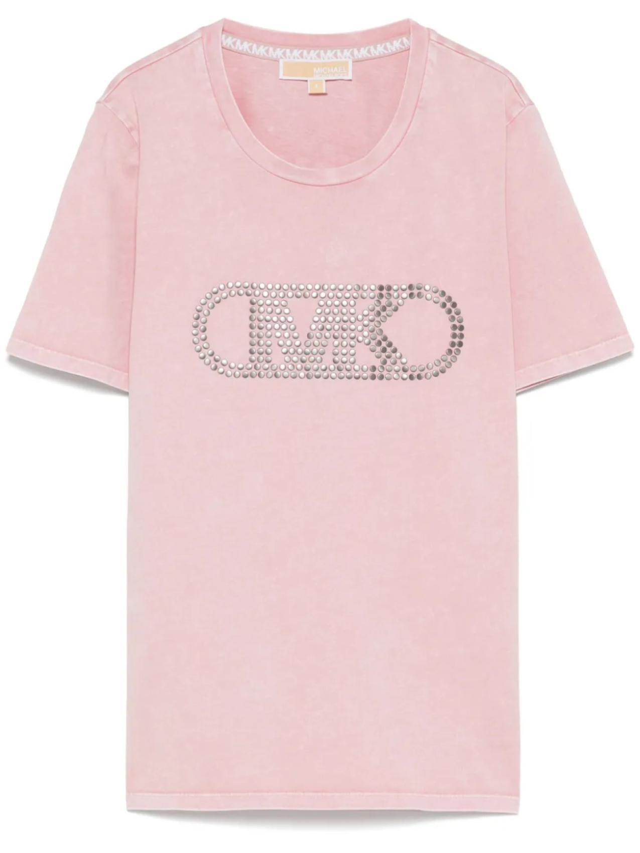 

Michael Michael Kors футболка с заклепками, розовый