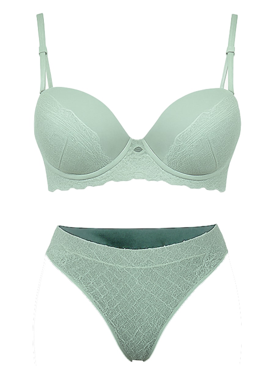 

Комплекты нижнего белья с футболками C&City, пастельно-зеленый