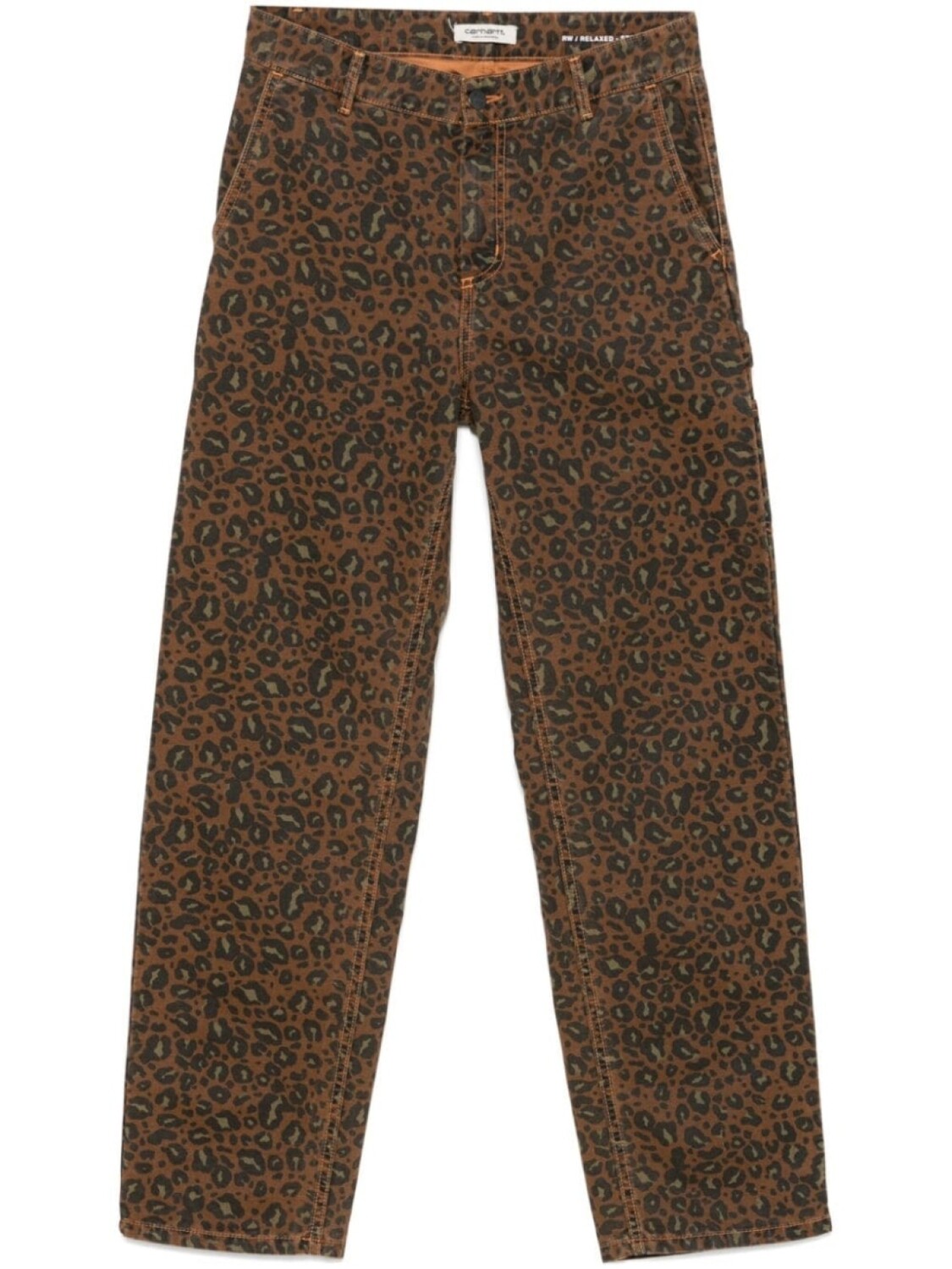 

Прямые брюки Carhartt WIP W' Leo Pierce Pant, коричневый