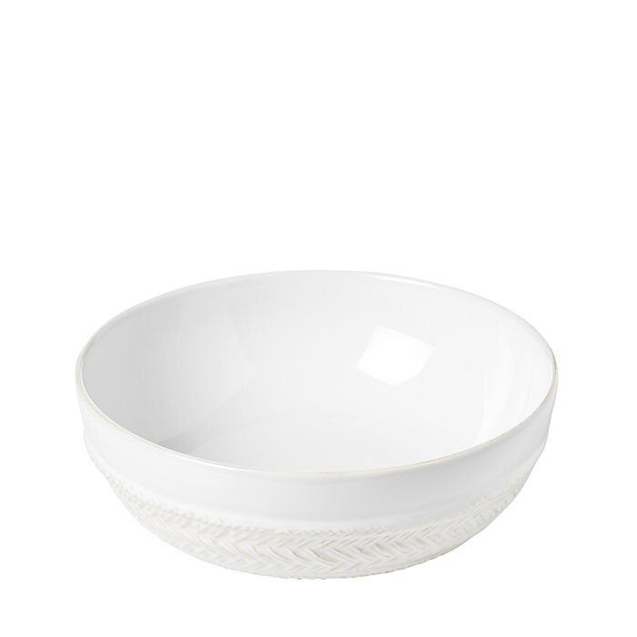 

Juliska Le Panier Whitewash Coupe Миска для макарон/супа, белый