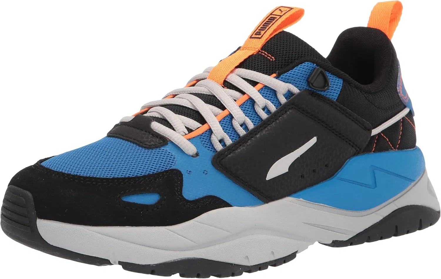 Мужские кроссовки PUMA X-Ray 2, Puma Black Grey Violet Future Blue Vibrant Orange Puma White