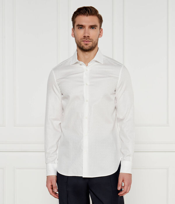 

Рубашка Regular fit Emporio Armani, белый