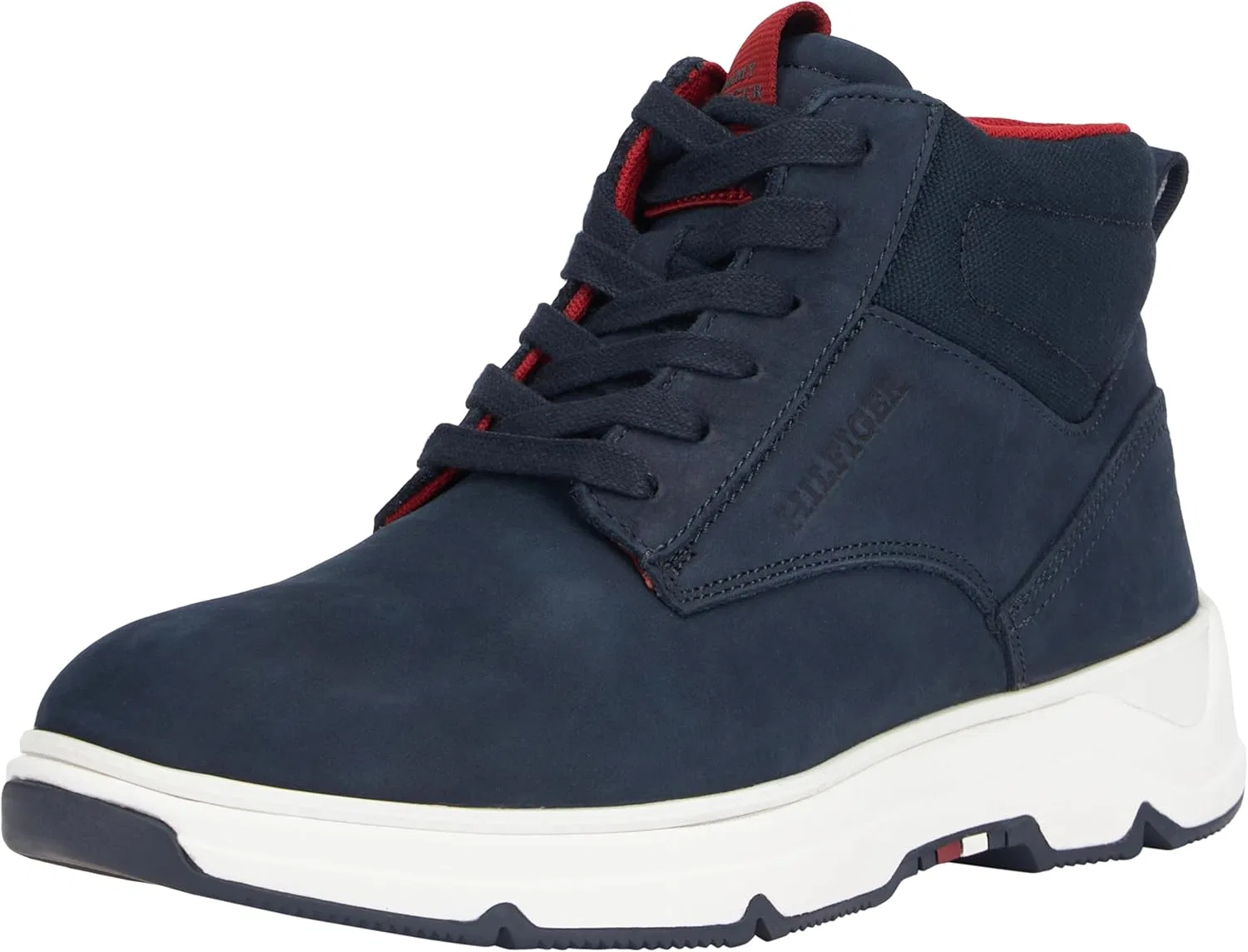 Мужские низкие ботинки Tommy Hilfiger из гибридной кожи, модель «чукка», Blue Desert Sky