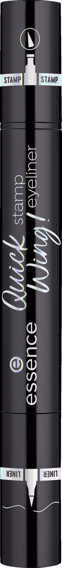 

Подводка для глаз essence Quick Wing! stamp eyeliner 01 black