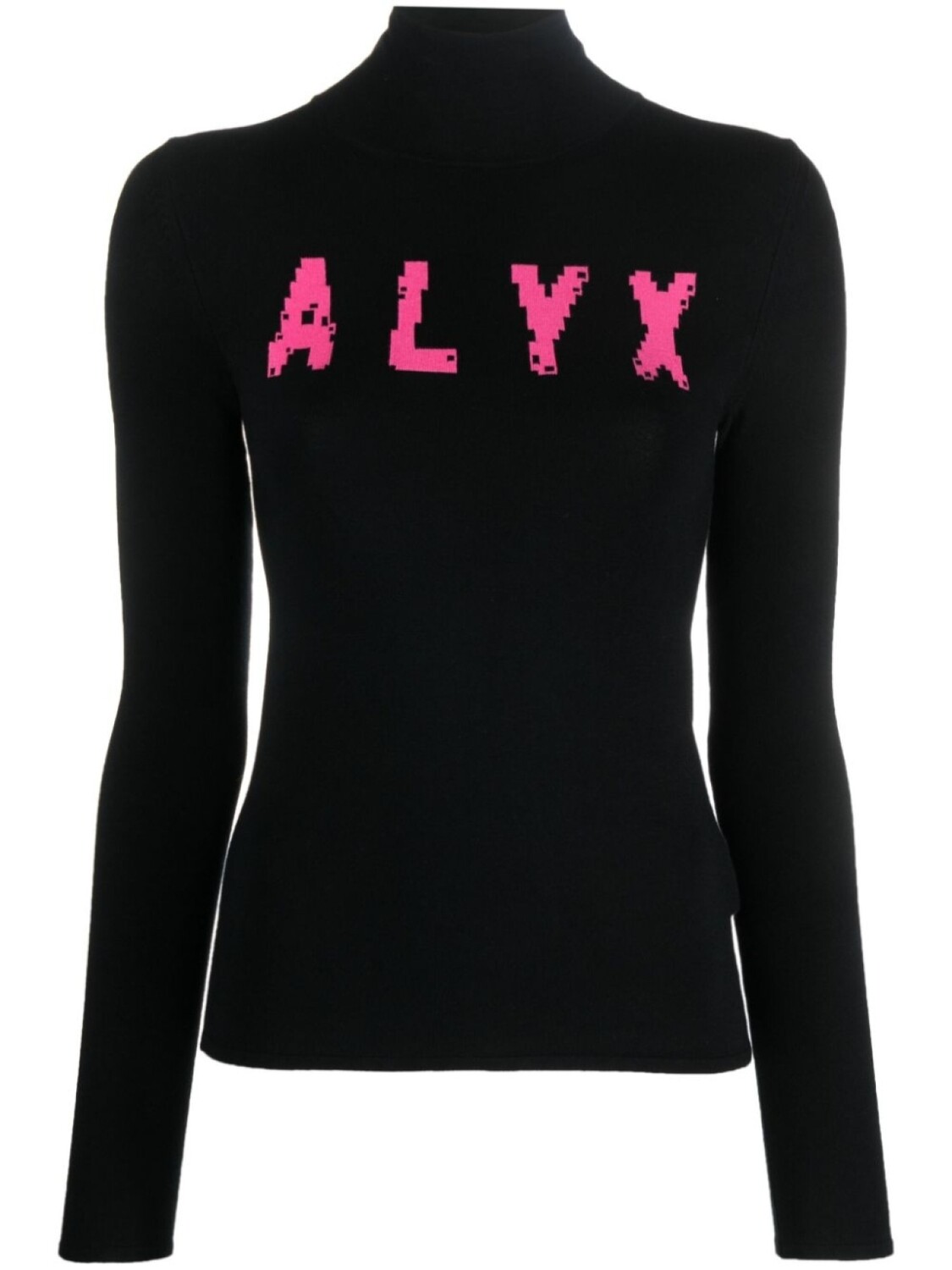 

1017 ALYX 9SM джемпер вязки интарсия с логотипом, черный