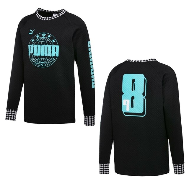 

Толстовка с рисунком X Diamond Crew Springer 575355 01 Puma, черный