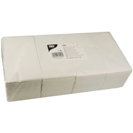

82553 Салфетки, бумажные, белые, 42,1x21,1x12,8 см Papstar