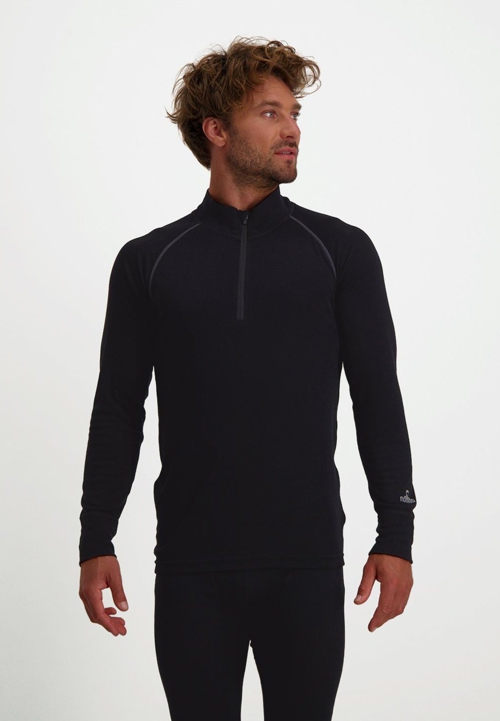 

Топ с длинными рукавами ZIP-NECK THERMO Nomad, черный