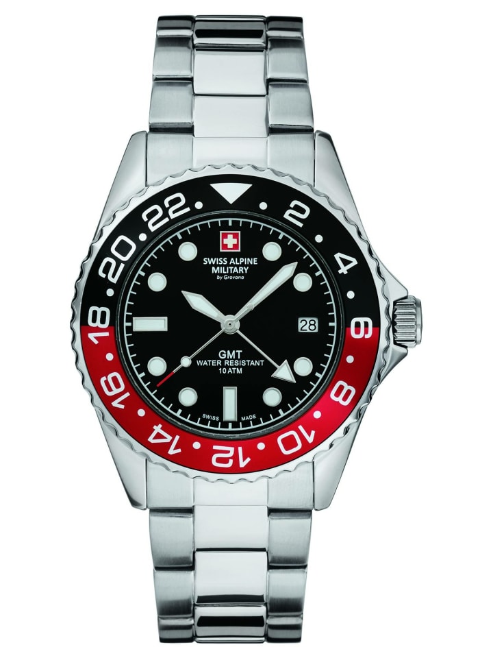 

Swiss Alpine Military by Grovana Мужские часы серебристого цвета